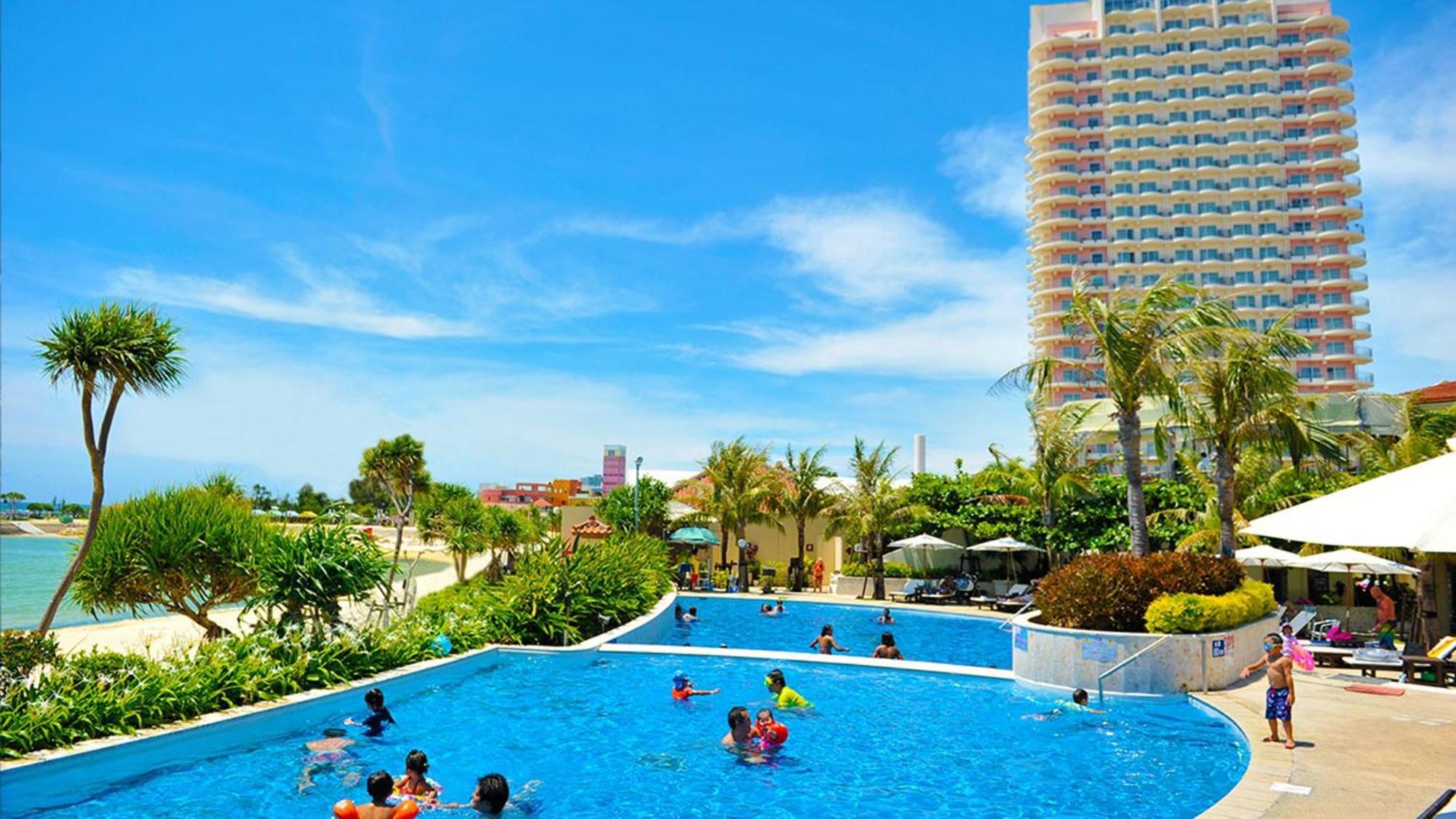 The Beach Tower Okinawa Chatan Exterior foto