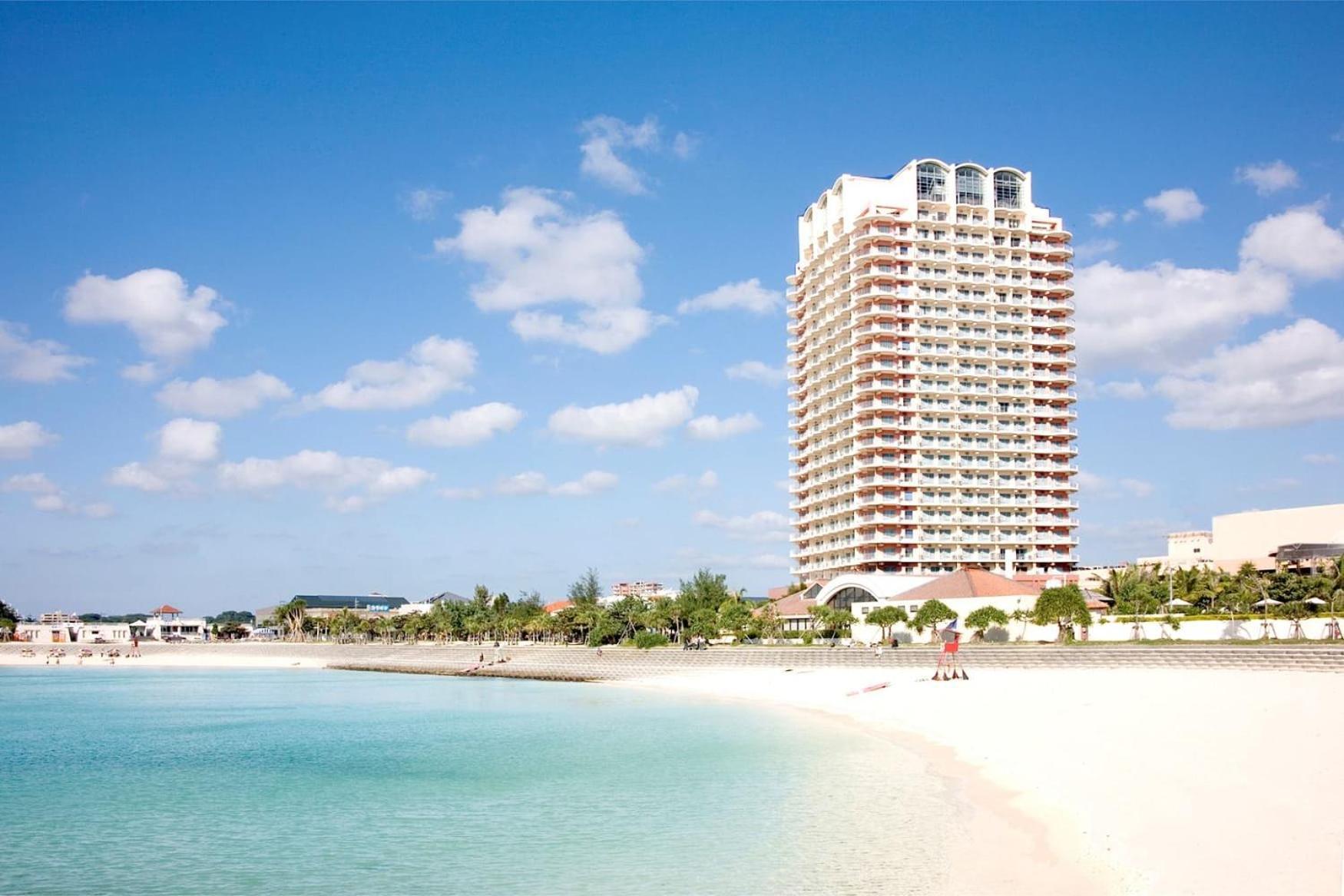 The Beach Tower Okinawa Chatan Exterior foto